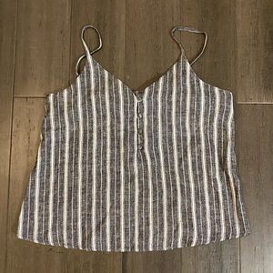 Abound Striped Tank Top NWOT